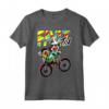 Funny Gaming Tee Cycling Rainbow Gift For Lover Game Maglietta - Lightweight Classic Design for Gamers and Cyclists
