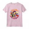 Bambino Il Gruppo DC Super Hero Girls Domina il Mondo - Maglietta con Licenza Ufficiale per Fan di Batman, Robin o Wonder Woman