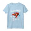 Bambino Pompiere Vigile del Fuoco Allarme - Compleanno 3 Anni Maglietta per Asilo - Regalo Originale per Bambini