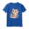 Cute Kawaii Cat Ramen Noodles - Divertente Maglietta Giapponese Estetica - Ideale per Appassionati di Anime e Gatti