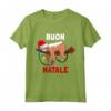 Buon Natale Bradipo - Maglietta Divertente per Bambini e Famiglia - Regalo di Natale per Compleanno e Feste