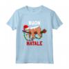 Buon Natale Bradipo - Maglietta Divertente per Bambini e Famiglia - Regalo di Natale per Compleanno e Feste