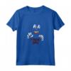 Cartone Animato Gatto Raccapricciante - Maglietta Horror Trucco o Trattare per Halloween - Regalo Spaventoso e Divertente