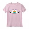 HapTiger Mickey Mouse Rainbow Hands Maglietta - Official Disney Merchandise for Men, Women, Boys, and Girls