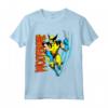 HapTiger X-Men Wolverine Vintage Claw Slice Maglietta - Officially Licensed Apparel for Fans - Collectible Marvel Shirt