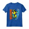 HapTiger X-Men Wolverine Vintage Claw Slice Maglietta - Officially Licensed Apparel for Fans - Collectible Marvel Shirt