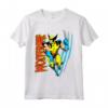 HapTiger X-Men Wolverine Vintage Claw Slice Maglietta - Officially Licensed Apparel for Fans - Collectible Marvel Shirt