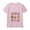 Donna Corgi Cane Shirt Sollevamento Pesi - Maglietta Fitness Cardio per Bambini - Regalo Compleanno Natale