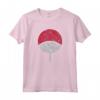 HapTiger Shippuden Sasuke Uchiha Simbolo Distressed Maglietta - T-shirt Ufficiale Naruto - Ideale per Fan di Anime e Manga