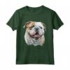 Bulldog Inglese Amante dei Cani Mamma e Papà - Maglietta Moda per Proprietari di Bullo Inglese - Orgoglioso Mamma e Papà di un Bulldog Inglese
