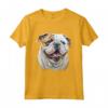 Bulldog Inglese Amante dei Cani Mamma e Papà - Maglietta Moda per Proprietari di Bullo Inglese - Orgoglioso Mamma e Papà di un Bulldog Inglese