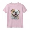 Bulldog Inglese Amante dei Cani Mamma e Papà - Maglietta Moda per Proprietari di Bullo Inglese - Orgoglioso Mamma e Papà di un Bulldog Inglese