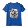 Bulldog Inglese Amante dei Cani Mamma e Papà - Maglietta Moda per Proprietari di Bullo Inglese - Orgoglioso Mamma e Papà di un Bulldog Inglese
