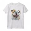 Bulldog Inglese Amante dei Cani Mamma e Papà - Maglietta Moda per Proprietari di Bullo Inglese - Orgoglioso Mamma e Papà di un Bulldog Inglese
