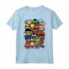 HapTiger Heroes And Villains Team Kawaii Maglietta - Officially Licensed Apparel for Fans