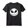 HapTiger The Nightmare Before Christmas Jack Big Face Maglietta - Official Apparel for Halloween Fans