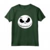 HapTiger The Nightmare Before Christmas Jack Big Face Maglietta - Official Apparel for Halloween Fans