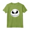 HapTiger The Nightmare Before Christmas Jack Big Face Maglietta - Official Apparel for Halloween Fans