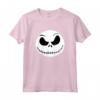 HapTiger The Nightmare Before Christmas Jack Big Face Maglietta - Official Apparel for Halloween Fans