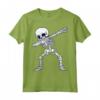 Dabbing Scheletro Halloween Costume Divertente Raccapricciante Ragazzi Bambini - Maglietta Dab per Ballerini Scheletri - Ideale per Feste a Tema Ghoulish