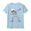 Dabbing Scheletro Halloween Costume Divertente Raccapricciante Ragazzi Bambini - Maglietta Dab per Ballerini Scheletri - Ideale per Feste a Tema Ghoulish