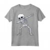 Dabbing Scheletro Halloween Costume Divertente Raccapricciante Ragazzi Bambini - Maglietta Dab per Ballerini Scheletri - Ideale per Feste a Tema Ghoulish