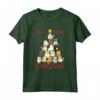 Maglietta Natalizia con Scritta «Merry Catmas» a Forma di Gatto - Abbigliamento Gatto Natale Divertente - Meow Natale e Felice Anno Nuovo 2023