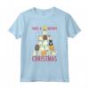 Maglietta Natalizia con Scritta «Merry Catmas» a Forma di Gatto - Abbigliamento Gatto Natale Divertente - Meow Natale e Felice Anno Nuovo 2023