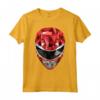 HapTiger Red Ranger Polygon Helmet Maglietta - Officially Licensed Apparel 20HBPR00117A-001 - Unleash the Power