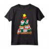 Kawaii Christmas Albero di Natale con Sushi Giapponese Maglietta - Ideale per gli Amanti del Cibo Giapponese e dello Stile Kawaii