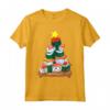 Kawaii Christmas Albero di Natale con Sushi Giapponese Maglietta - Ideale per gli Amanti del Cibo Giapponese e dello Stile Kawaii