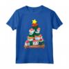 Kawaii Christmas Albero di Natale con Sushi Giapponese Maglietta - Ideale per gli Amanti del Cibo Giapponese e dello Stile Kawaii