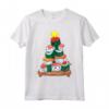 Kawaii Christmas Albero di Natale con Sushi Giapponese Maglietta - Ideale per gli Amanti del Cibo Giapponese e dello Stile Kawaii