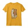Bradipo su Lama - Divertente Maglietta Regalo per Amanti dei Bradipi e dei Cavalli - Carino Design per Bambini