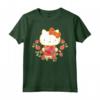 Hello Kitty Capodanno lunare - Maglietta con Licenza Ufficiale HapTiger - Ideale per Appassionati di Hello Kitty