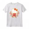 Hello Kitty Capodanno lunare - Maglietta con Licenza Ufficiale HapTiger - Ideale per Appassionati di Hello Kitty
