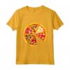 Pizza Pie & Slice - Matching Father & Son T-shirts for Father's Day - Great Gift Idea for Christmas, Birthday, and Family Photos