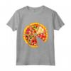 Pizza Pie & Slice - Matching Father & Son T-shirts for Father's Day - Great Gift Idea for Christmas, Birthday, and Family Photos