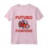 Bambino Pompiere Maglietta - Regalo Divertente con Camion Pompieri per Ragazzi - Ideale per Compleanno o Natale