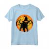 Halloween Spaventoso Gatto Nero - Costume Divertente per Ragazzi, Ragazze e Bambini - Vintage Tee con Cappello da Strega