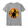 Halloween Spaventoso Gatto Nero - Costume Divertente per Ragazzi, Ragazze e Bambini - Vintage Tee con Cappello da Strega