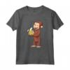 GEORGE E BANANA Maglietta per Bambini - T-shirt Divertente della Giungla per Compleanni - Regalo Originale per Bambini e Parenti