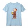 GEORGE E BANANA Maglietta per Bambini - T-shirt Divertente della Giungla per Compleanni - Regalo Originale per Bambini e Parenti