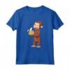 GEORGE E BANANA Maglietta per Bambini - T-shirt Divertente della Giungla per Compleanni - Regalo Originale per Bambini e Parenti