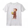 GEORGE E BANANA Maglietta per Bambini - T-shirt Divertente della Giungla per Compleanni - Regalo Originale per Bambini e Parenti