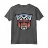 Logo Transformers Autobot Invecchiato Maglietta con Licenza Ufficiale - Ideale per Fan dei Transformers - Regalo per Compleanni e Vacanze