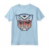 Logo Transformers Autobot Invecchiato Maglietta con Licenza Ufficiale - Ideale per Fan dei Transformers - Regalo per Compleanni e Vacanze