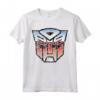 Logo Transformers Autobot Invecchiato Maglietta con Licenza Ufficiale - Ideale per Fan dei Transformers - Regalo per Compleanni e Vacanze