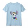 Donna Manly Unicorn Bodybuilding Muscle Allenamento Divertente Maglietta con Collo a V - Ideale per Bodybuilder e Sportivi - Regalo Unico per Uomo, Donna e Bambini