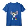 Donna Manly Unicorn Bodybuilding Muscle Allenamento Divertente Maglietta con Collo a V - Ideale per Bodybuilder e Sportivi - Regalo Unico per Uomo, Donna e Bambini